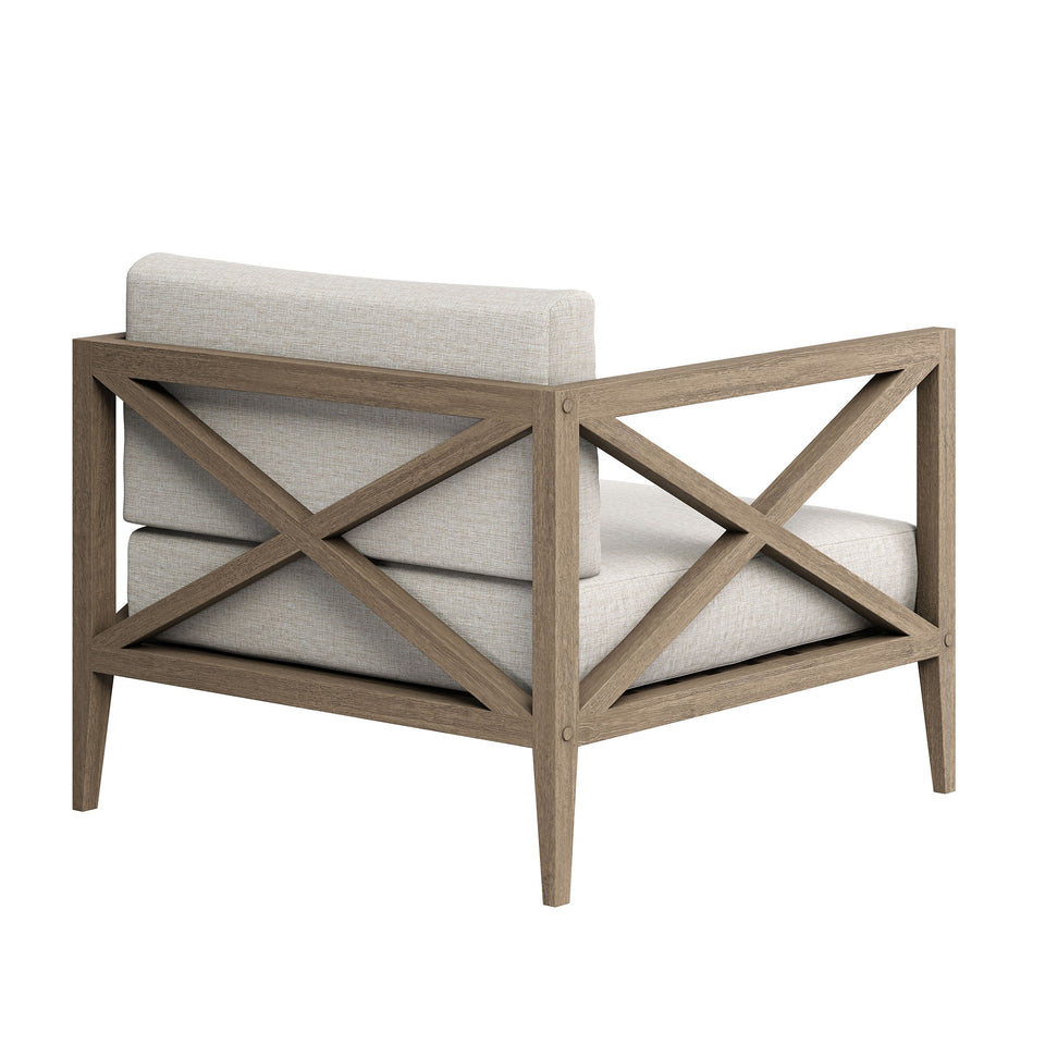 Northlake Outdoor Patio Teak Armchair by Modway
