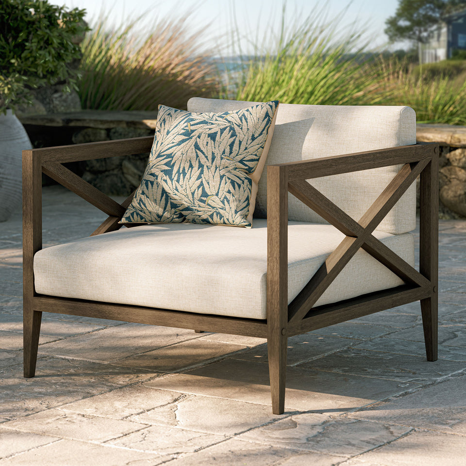 Northlake Outdoor Patio Teak Armchair by Modway
