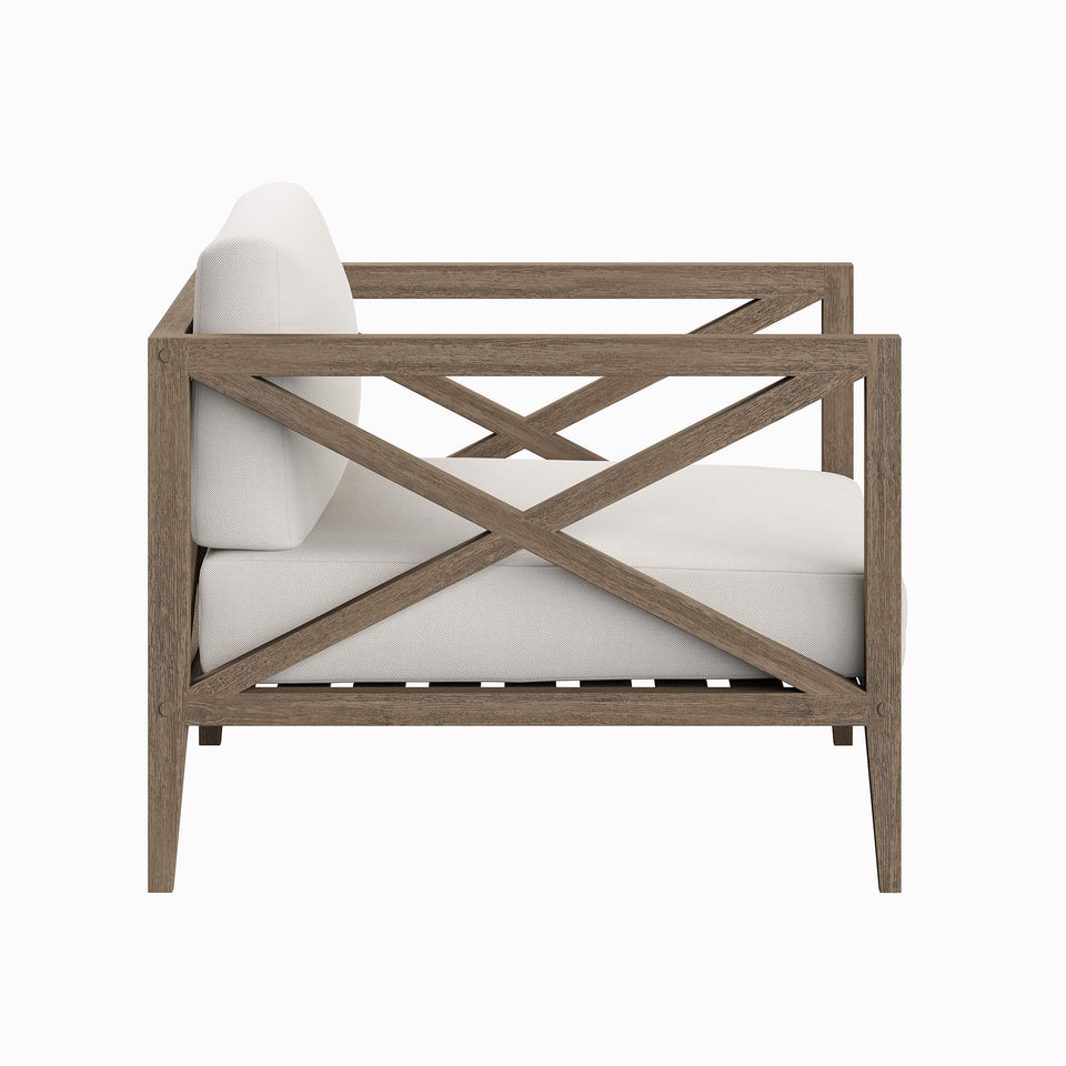 Northlake Outdoor Patio Teak Armchair by Modway