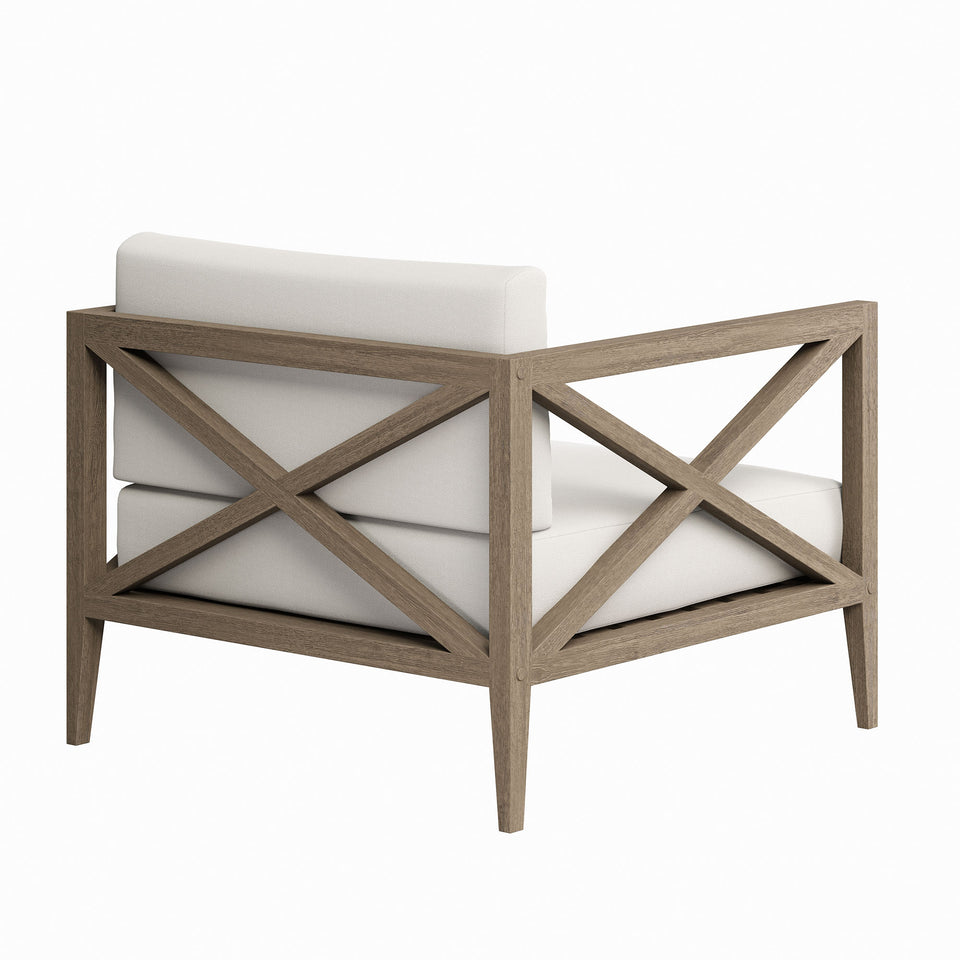 Northlake Outdoor Patio Teak Armchair by Modway
