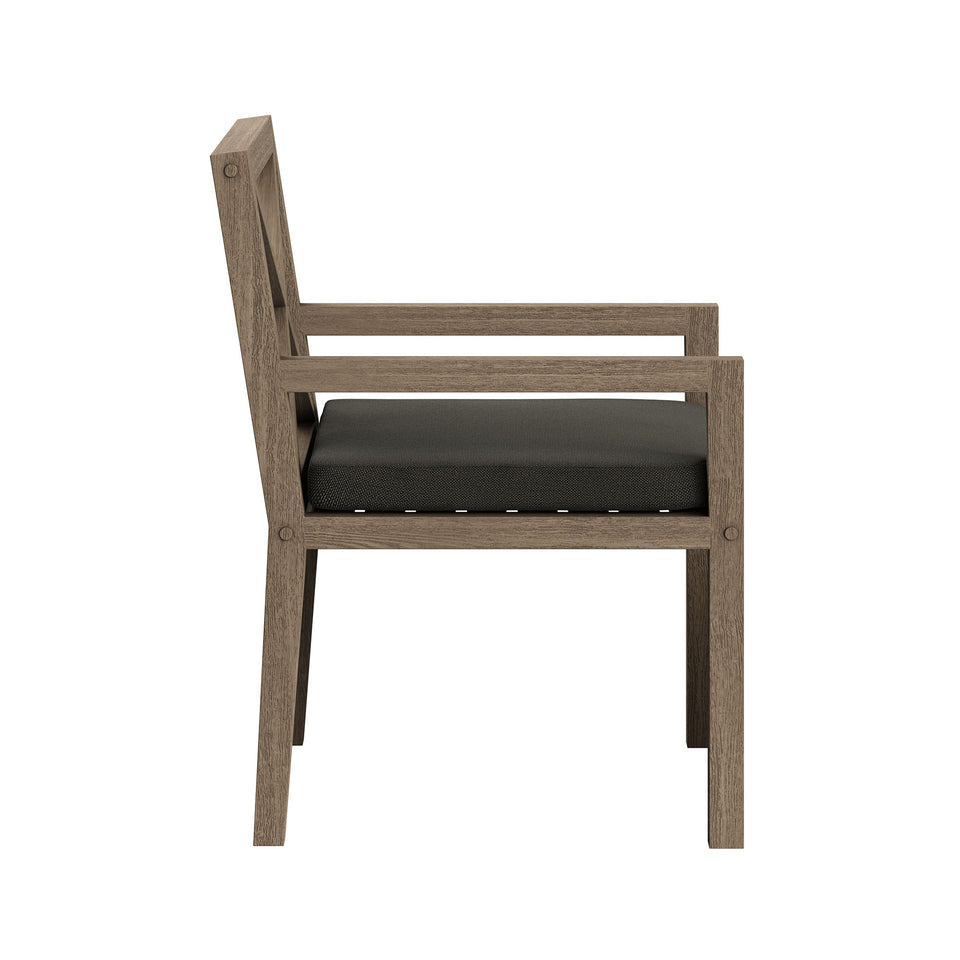 Northlake 9-Piece Outdoor Patio Teak Wood Dining Set by Modway