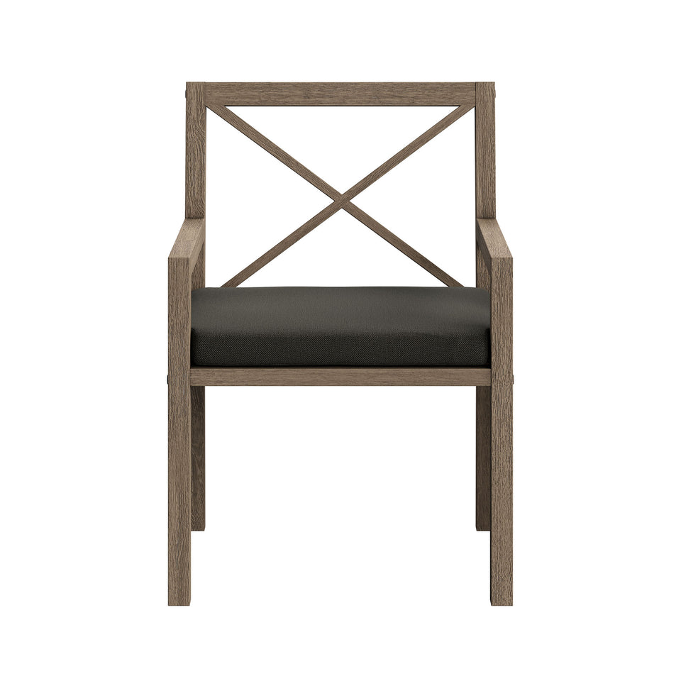 Northlake 9-Piece Outdoor Patio Teak Wood Dining Set by Modway