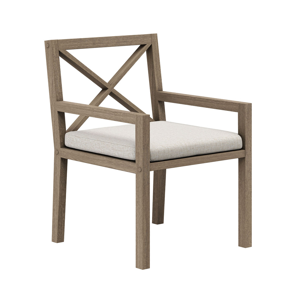 Northlake 9-Piece Outdoor Patio Teak Wood Dining Set by Modway