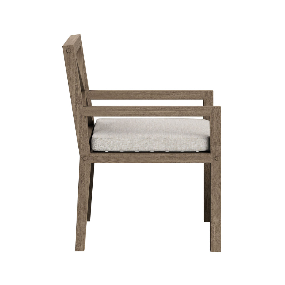 Northlake 9-Piece Outdoor Patio Teak Wood Dining Set by Modway