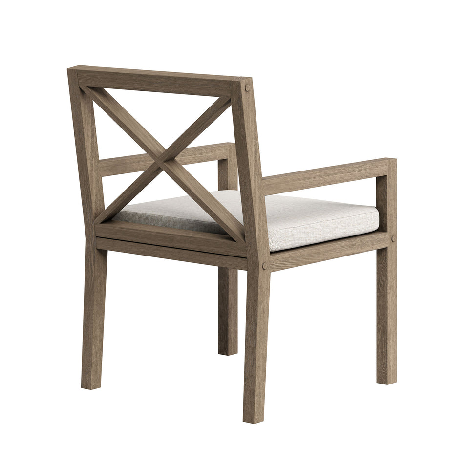 Northlake 7-Piece Outdoor Patio Teak Wood Dining Set by Modway