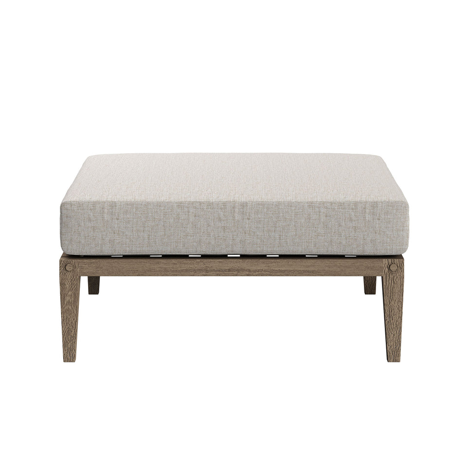 Northlake Outdoor Patio Teak Ottoman by Modway