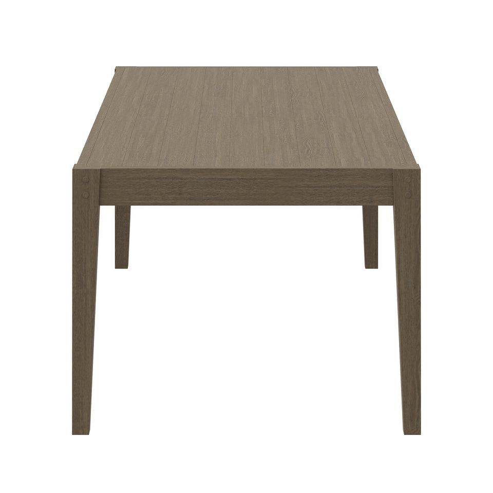Northlake 83" Rectangular Outdoor Patio Teak Dining Table by Modway