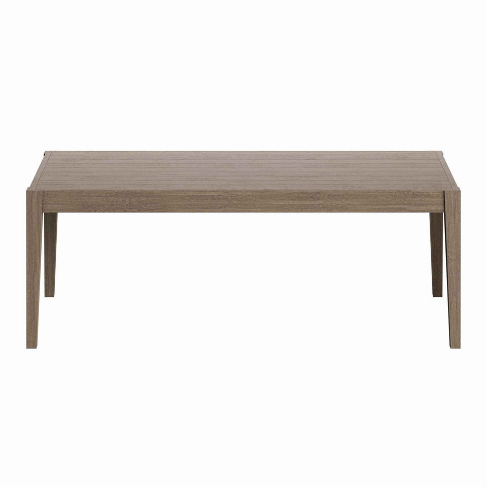 Northlake 83" Rectangular Outdoor Patio Teak Dining Table by Modway