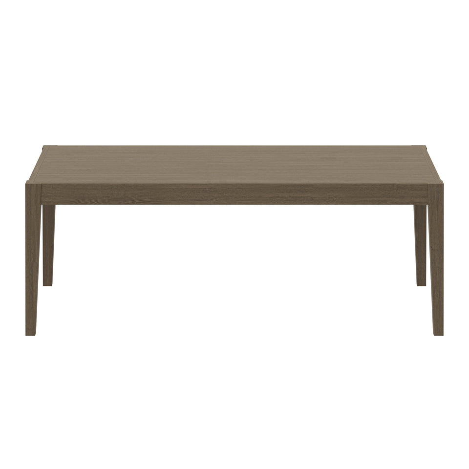 Northlake 83" Rectangular Outdoor Patio Teak Dining Table by Modway