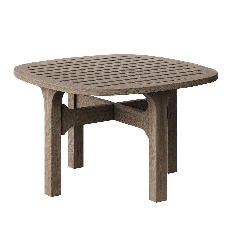Saratoga 3-Piece Outdoor Patio Teak Wood Furniture Set with Lounge Chairs and Side Table by Modway