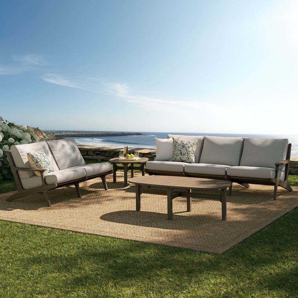 Saratoga 4-Piece Outdoor Patio Teak Wood Furniture Set by Modway