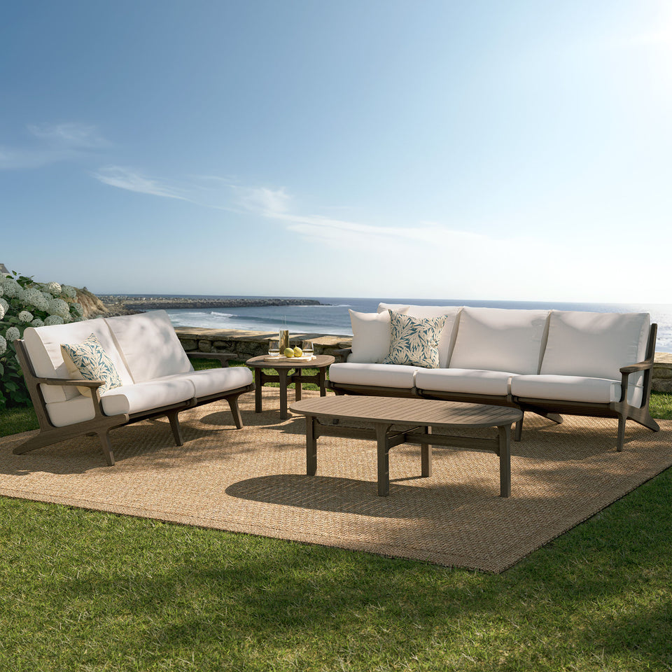 Saratoga 4-Piece Outdoor Patio Teak Wood Furniture Set by Modway