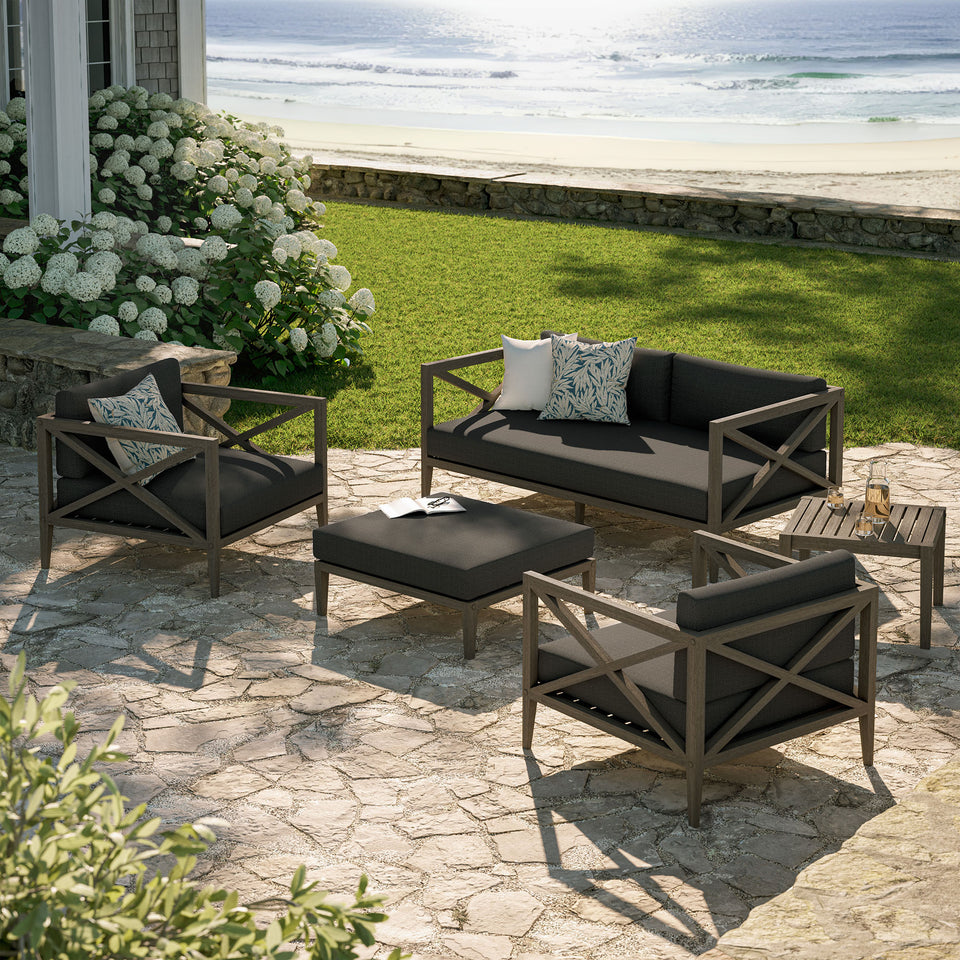Northlake 5-Piece Outdoor Patio Teak Wood Furniture Set by Modway