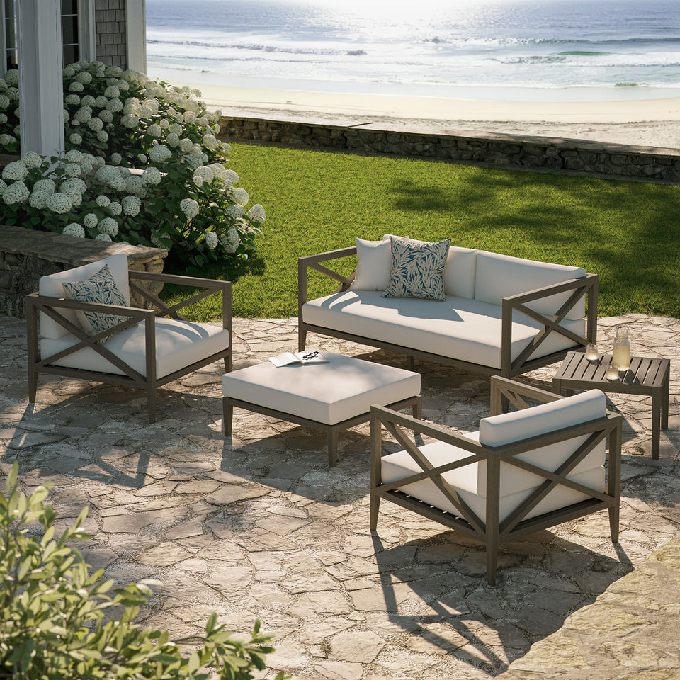 Northlake 5-Piece Outdoor Patio Teak Wood Furniture Set by Modway