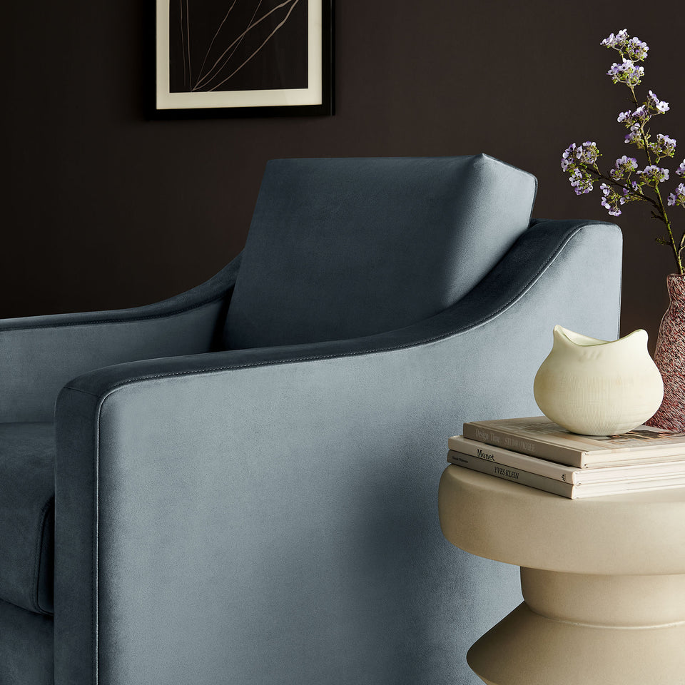 Liora Performance Velvet Armchair by Modway