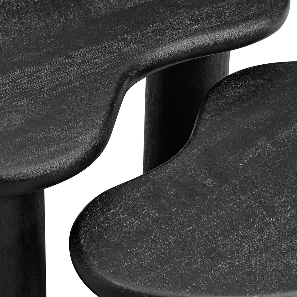 Hackney Mango Wood Nesting Coffee Table Set by Modway