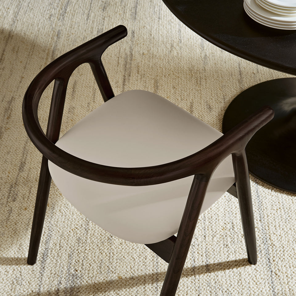 Henry Vegan Leather and Wood Dining Chair by Modway