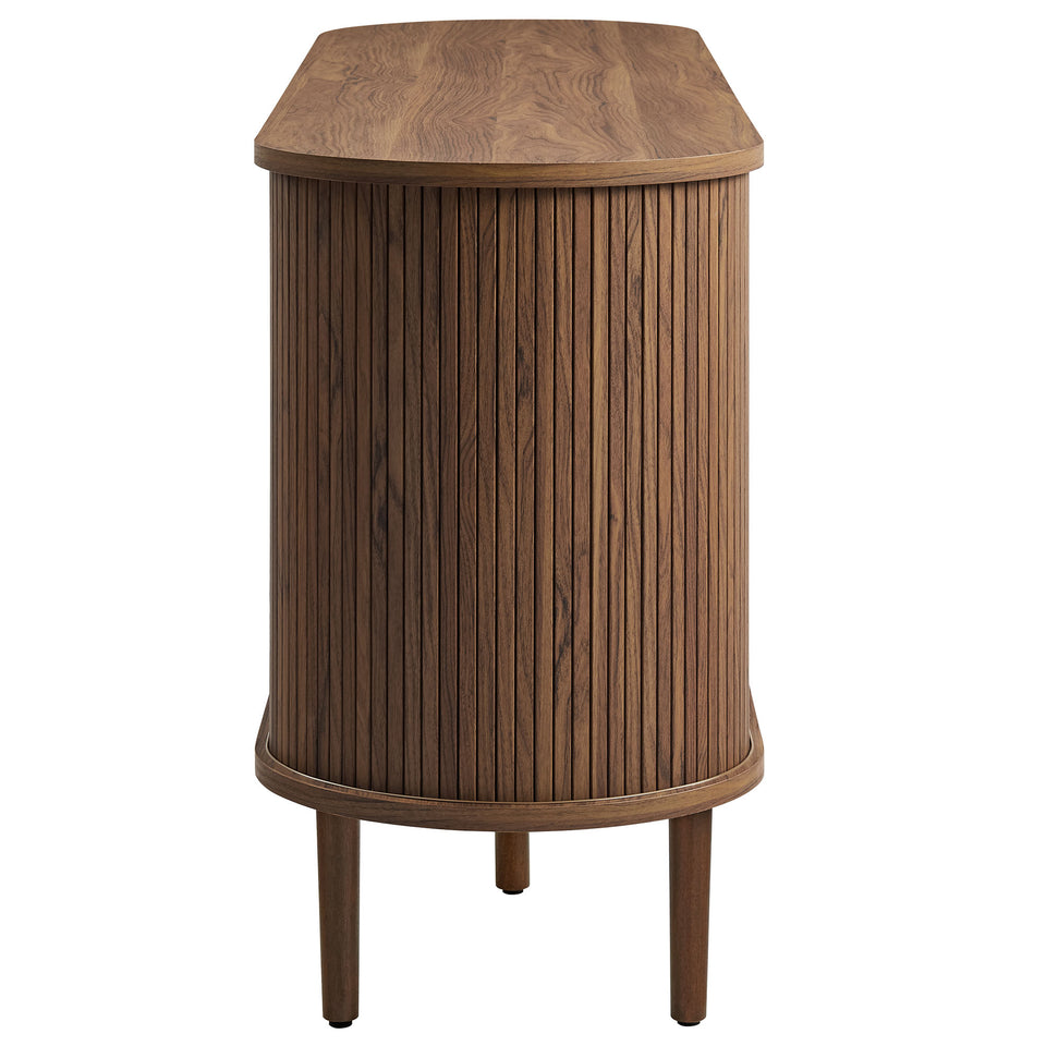 Harlan 67" Fluted Oval Sideboard Cabinet by Modway