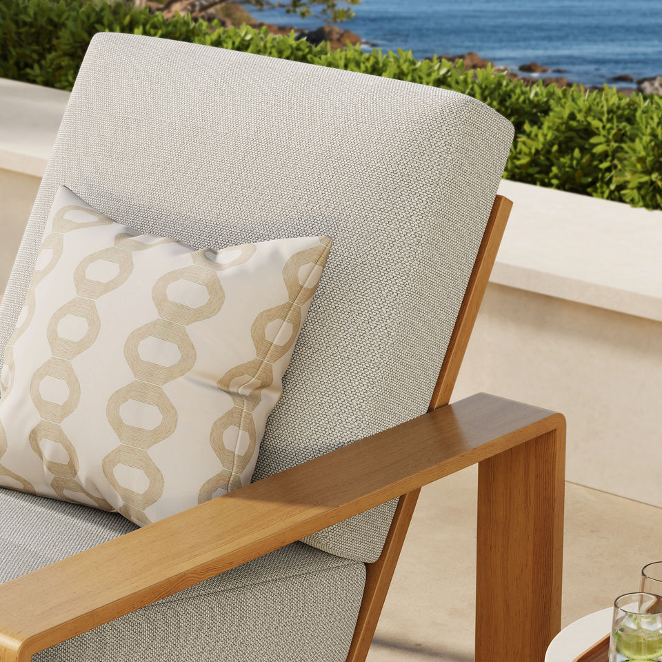 Lirienne Outdoor Patio Aluminum Faux Wood Armchair by Modway