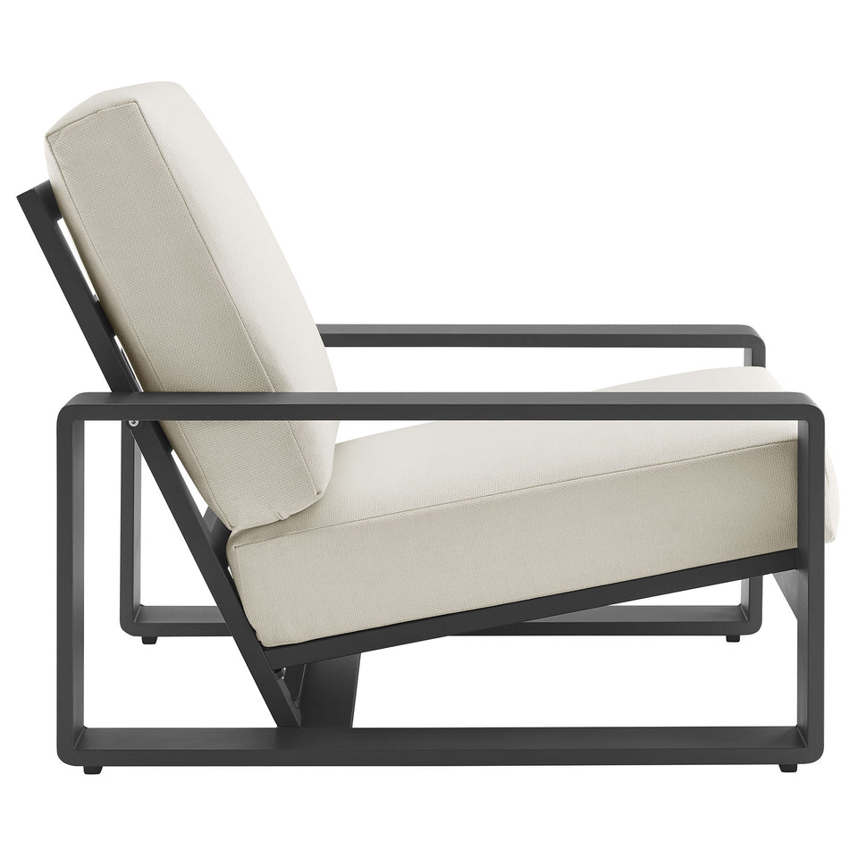 Lirienne 4-Piece Outdoor Patio Aluminum Furniture Set by Modway