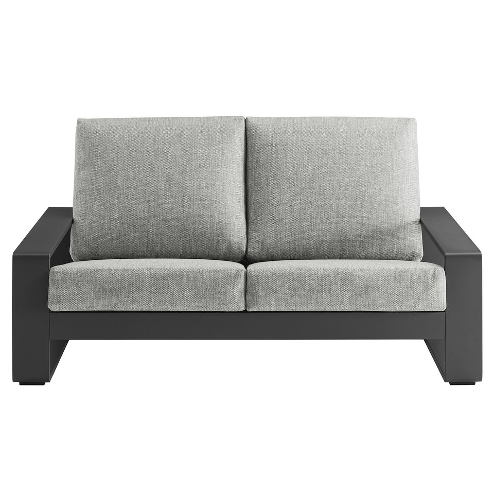 Lirienne Outdoor Patio Aluminum Loveseat by Modway