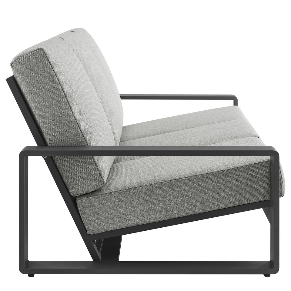 Lirienne 2-Piece Outdoor Patio Aluminum Furniture Set by Modway