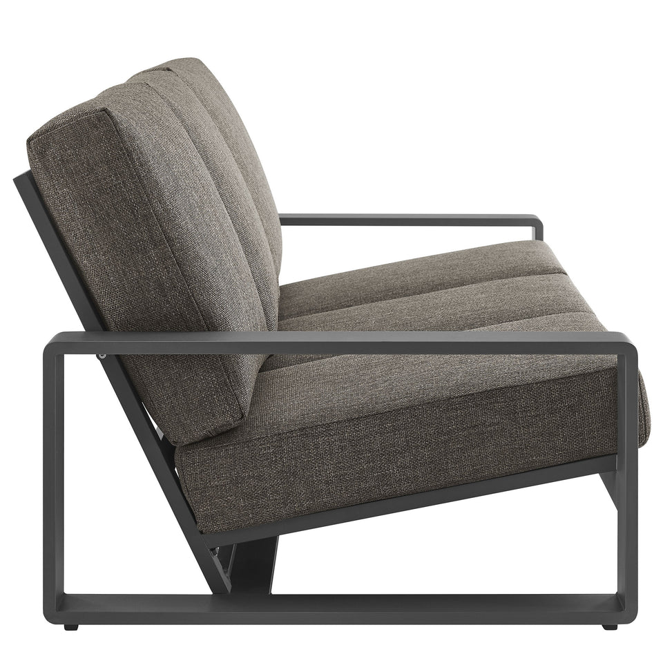 Lirienne 2-Piece Outdoor Patio Aluminum Furniture Set by Modway