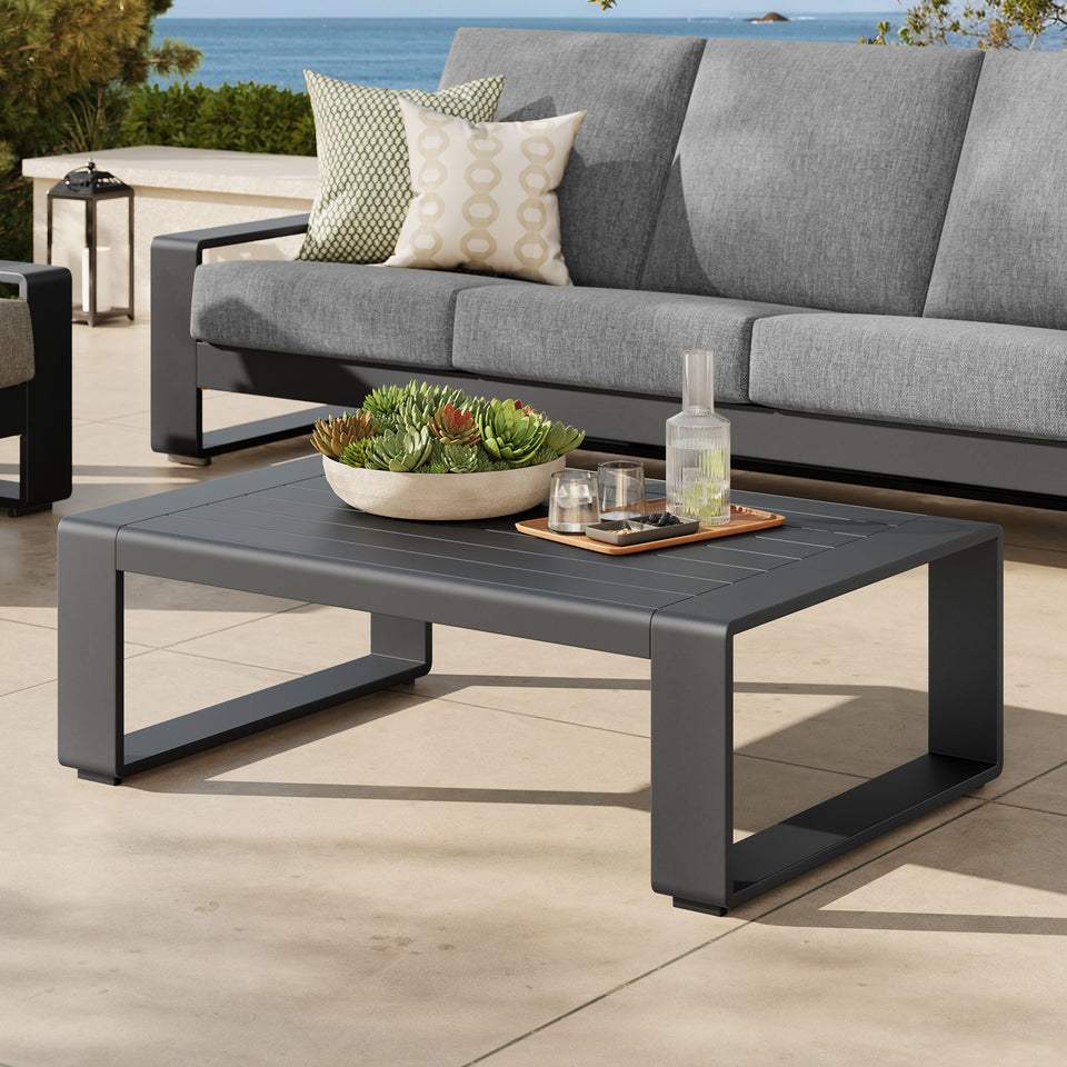Lirienne Outdoor Patio Aluminum Coffee Table by Modway