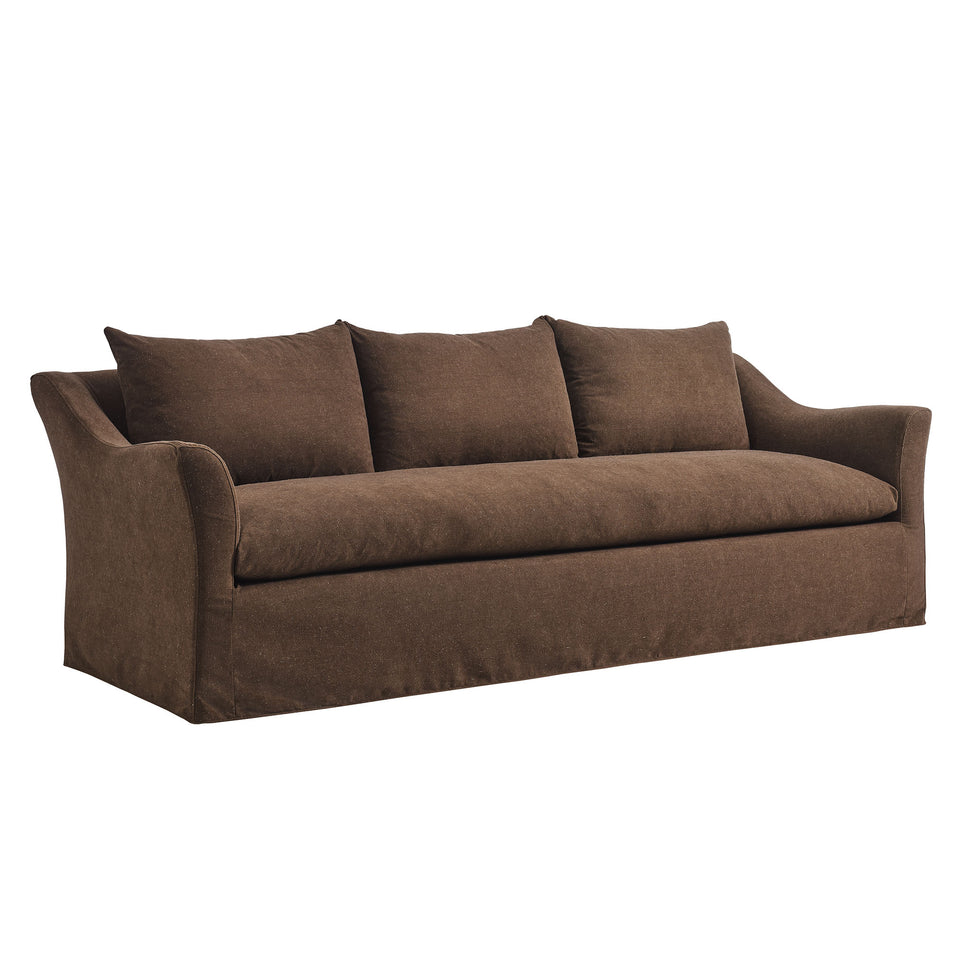 Somerset 92" Linen Blend Slipcovered Sofa by Modway
