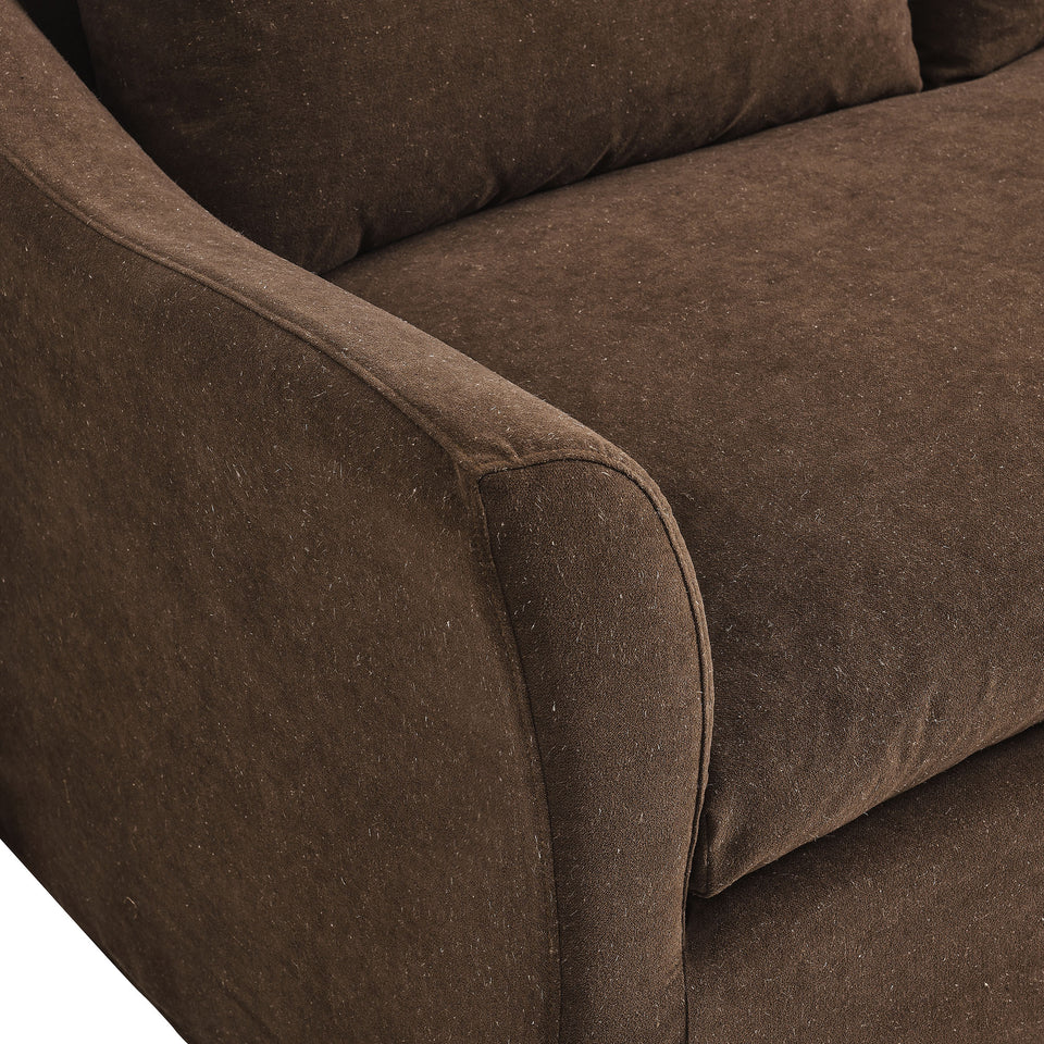 Somerset 92" Linen Blend Slipcovered Sofa by Modway