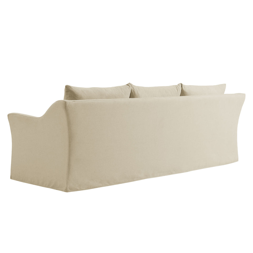 Somerset 92" Linen Blend Slipcovered Sofa by Modway