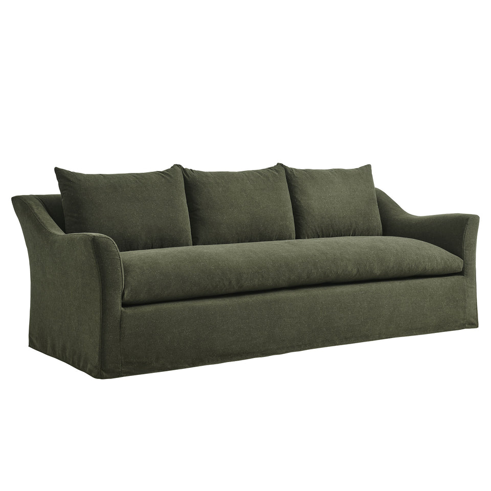 Somerset 92" Linen Blend Slipcovered Sofa by Modway