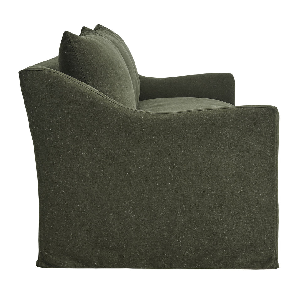 Somerset 92" Linen Blend Slipcovered Sofa by Modway