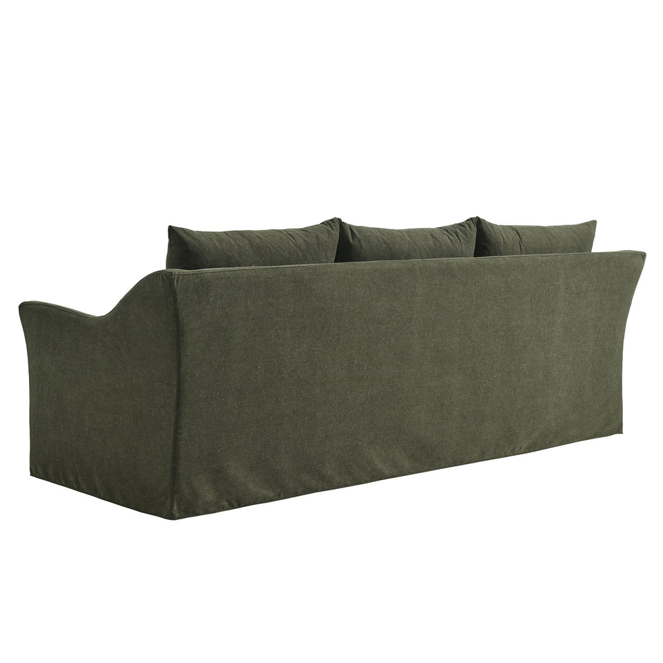 Somerset 92" Linen Blend Slipcovered Sofa by Modway