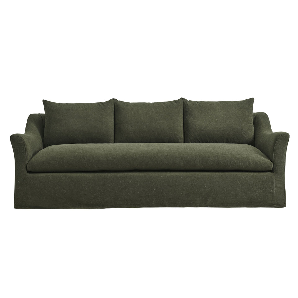 Somerset 92" Linen Blend Slipcovered Sofa by Modway