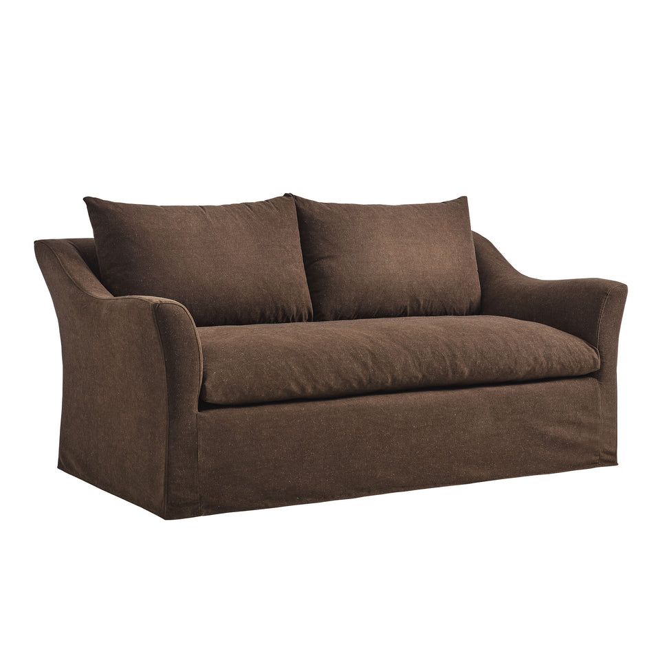 Somerset 70" Linen Blend Slipcovered Loveseat by Modway