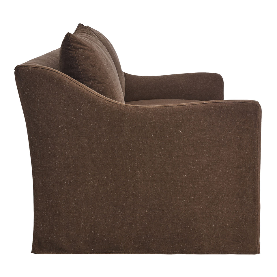 Somerset 70" Linen Blend Slipcovered Loveseat by Modway