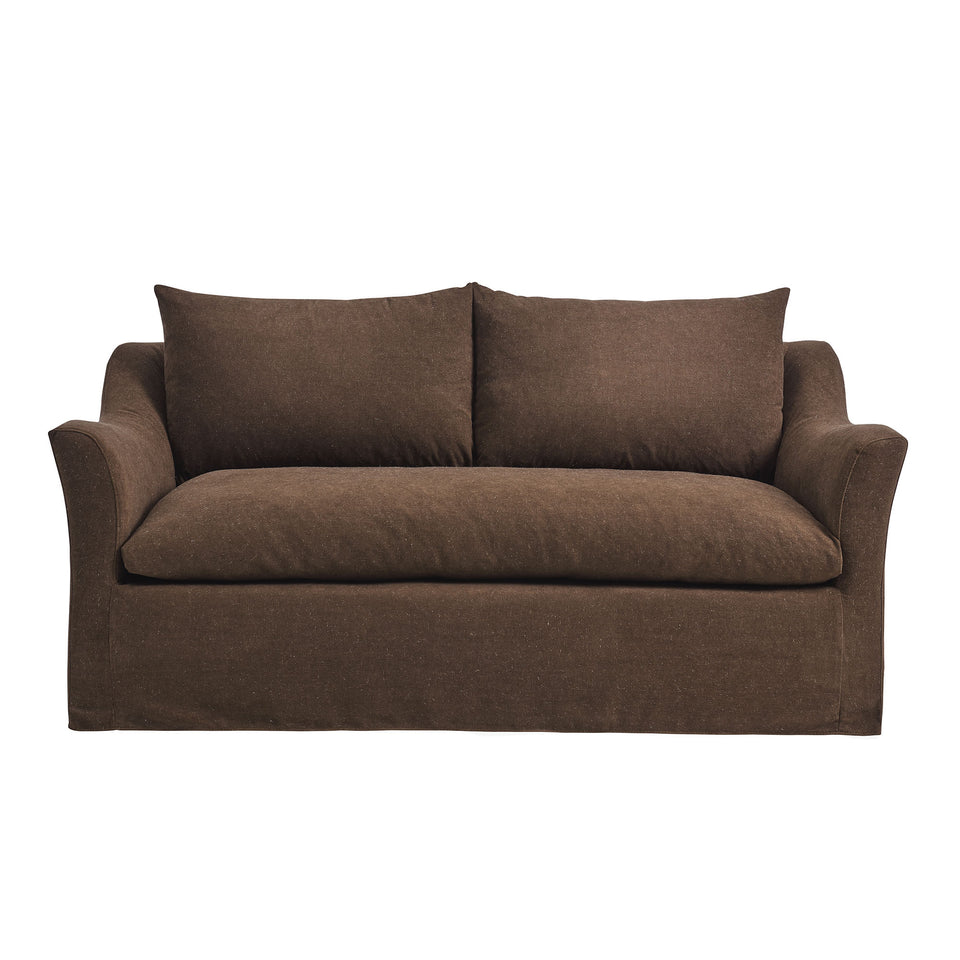 Somerset 70" Linen Blend Slipcovered Loveseat by Modway