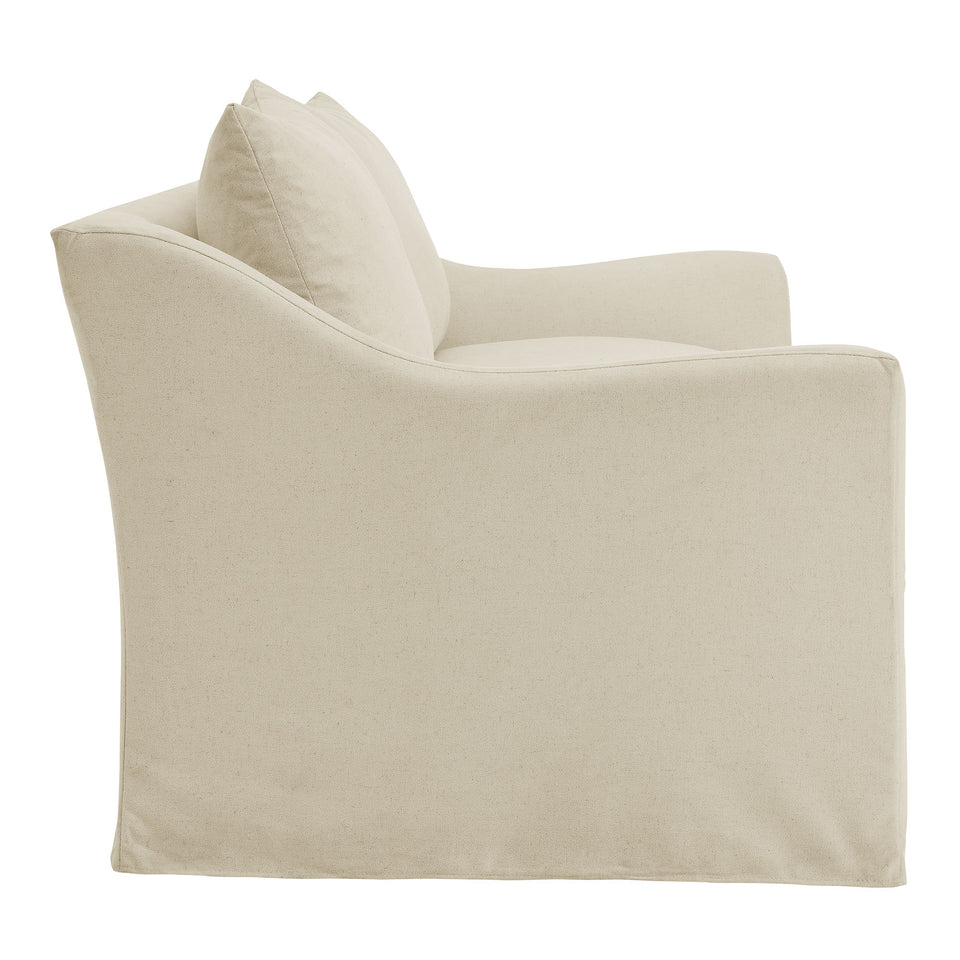 Somerset 70" Linen Blend Slipcovered Loveseat by Modway