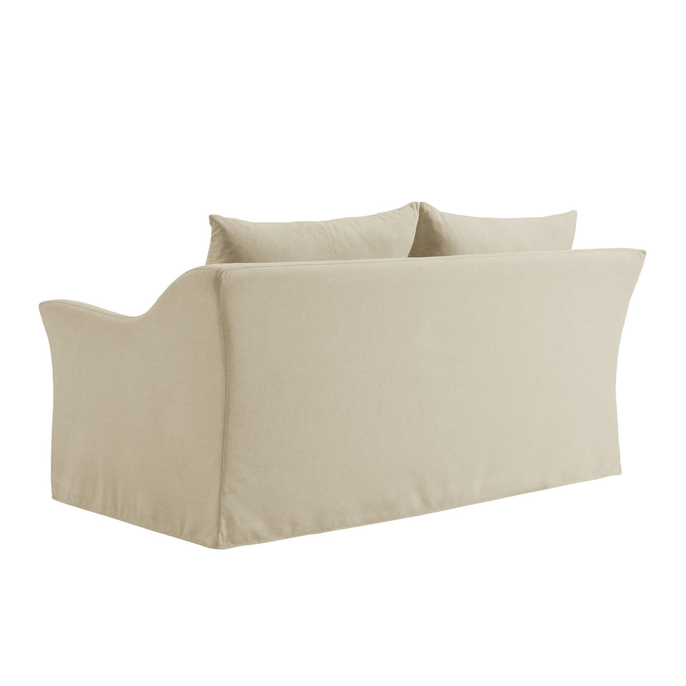 Somerset 70" Linen Blend Slipcovered Loveseat by Modway