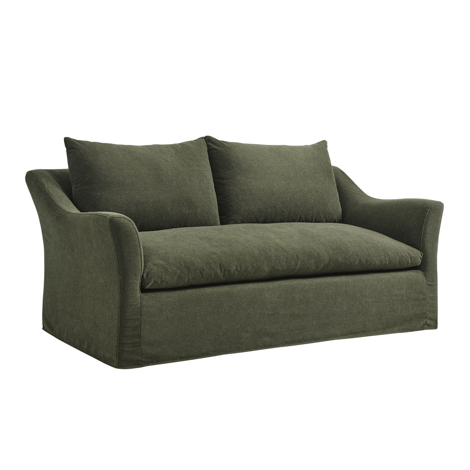 Somerset 70" Linen Blend Slipcovered Loveseat by Modway
