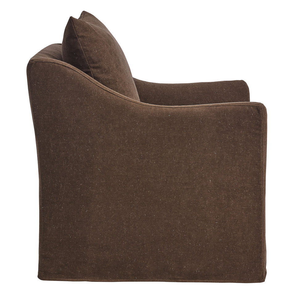 Somerset Linen Blend Slipcovered Armchair by Modway
