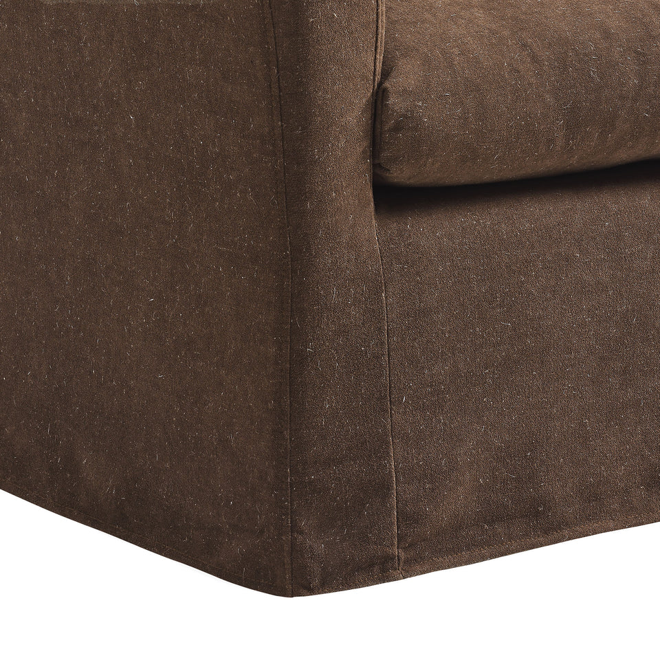 Somerset Linen Blend Slipcovered Armchair by Modway