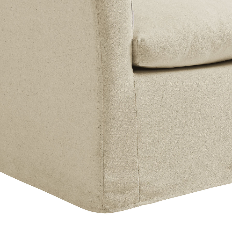 Somerset Linen Blend Slipcovered Armchair by Modway