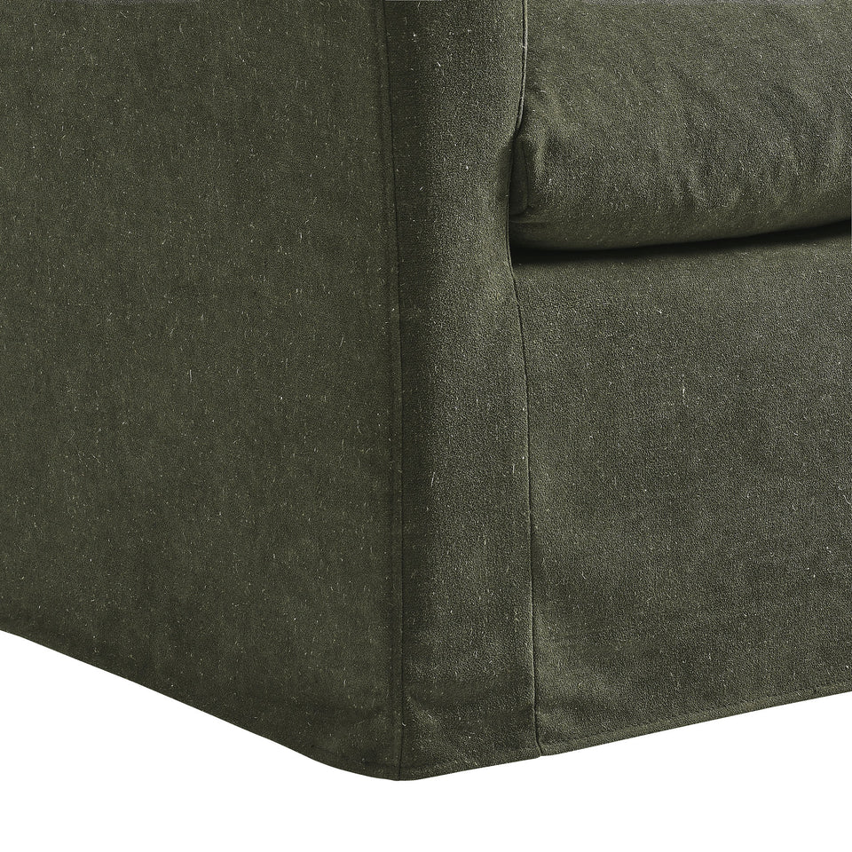 Somerset Linen Blend Slipcovered Armchair by Modway