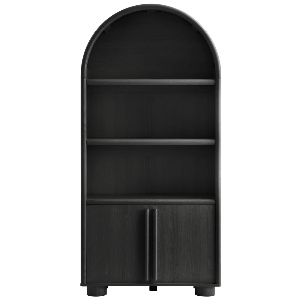 Bellamy Tall Arched Display Cabinet Bookcase by Modway