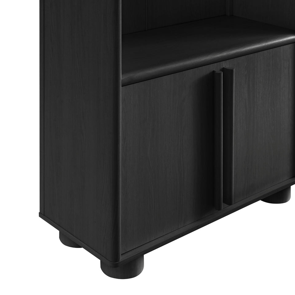 Bellamy Tall Arched Display Cabinet Bookcase by Modway