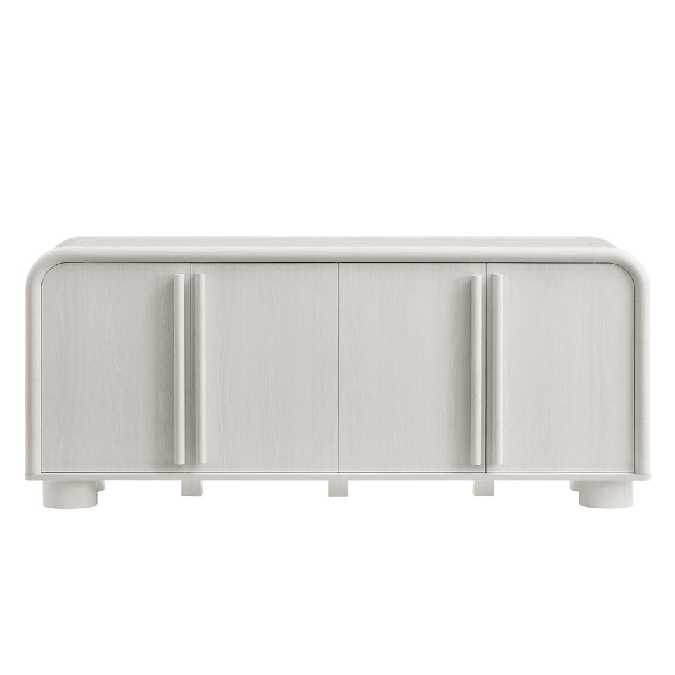Bellamy Curved 4-Door Sideboard Cabinet by Modway