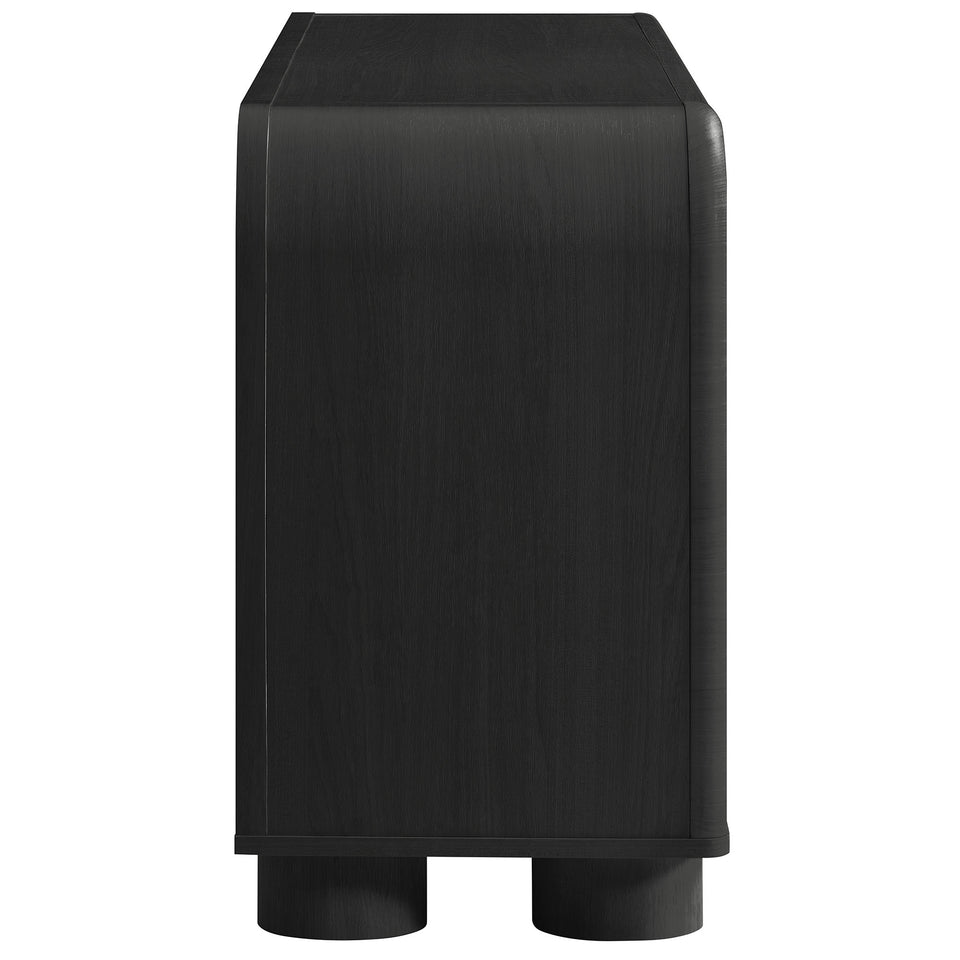 Bellamy Curved 4-Door Sideboard Cabinet by Modway