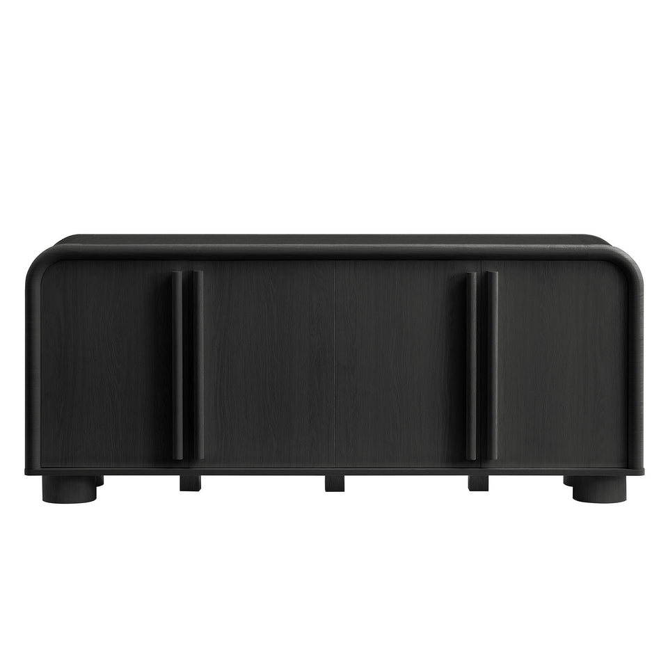 Bellamy Curved 4-Door Sideboard Cabinet by Modway